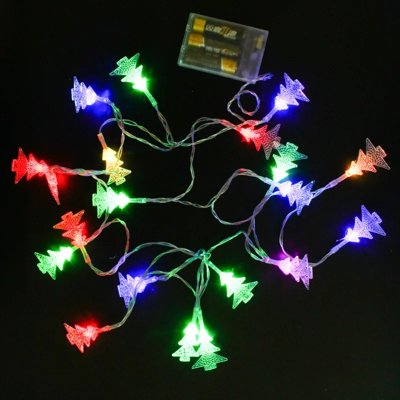 3M 20 LEDs Christmas Tree String Fairy Lights Battery Powered Hanging Ornaments Merry Christmas Decoration For Home New Year