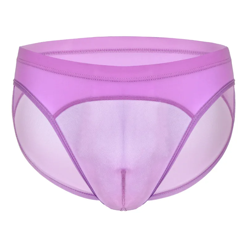 

Мужское Сетчатое нижнее белье, прозрачные летние дышащие трусы с низкой посадкой