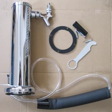 Хорошее качество! Один кран хромированная пивная башня одиночный кран/кран пивная башня из нержавеющей стали пивная колонна аксессуары для бара