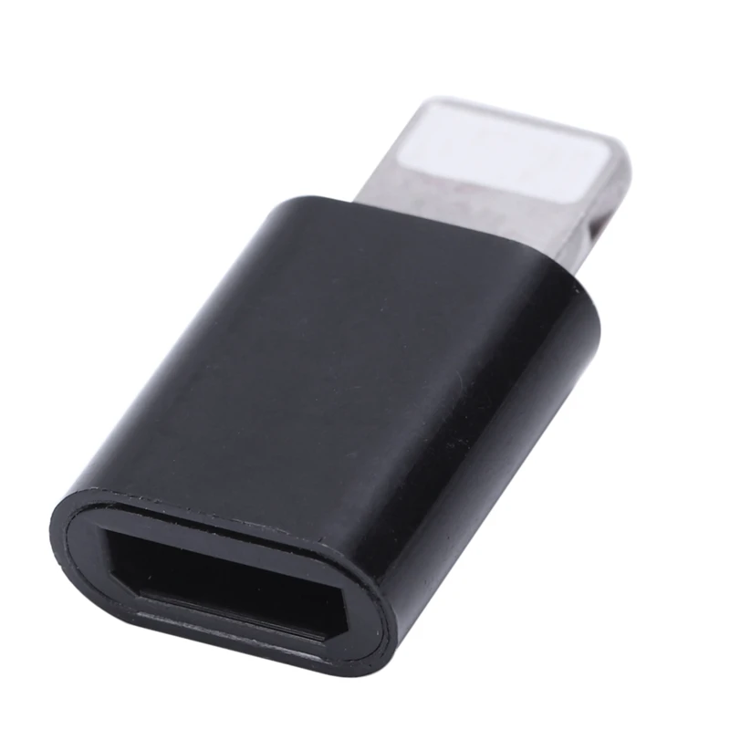 Usb адаптер для Iphone 7 микро Usb для Iphone X Xs Max 6S адаптер быстрой зарядки синхронизации данных для Ipad Usb кабель(черный