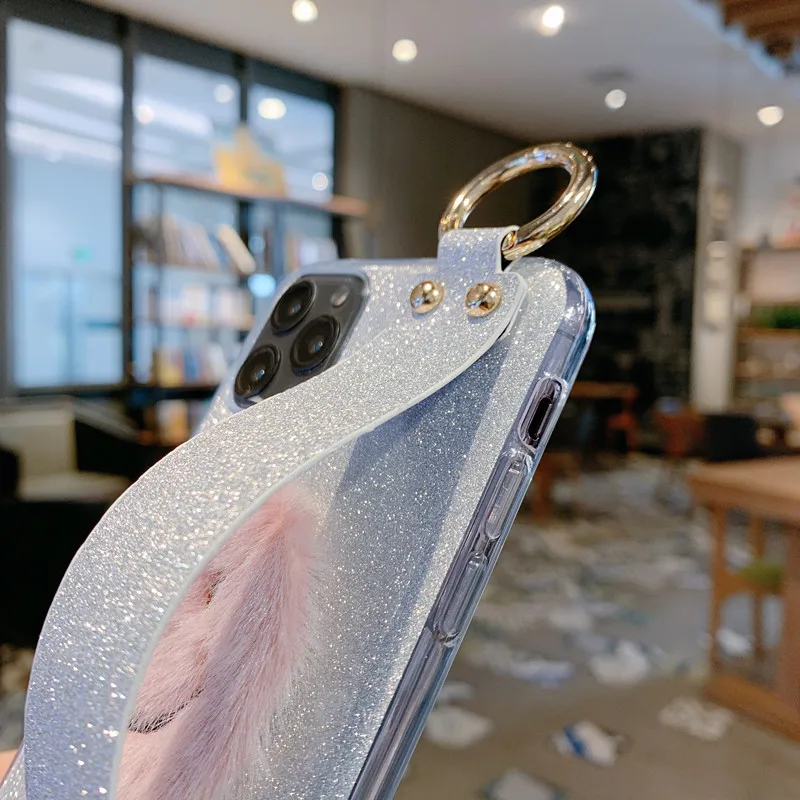 Ремешок на запястье Чехол для samsung Galaxy S10e S10 S9 S8 S7 S6 S5 плюс Edge Lite J8 J7 J5 Prime On5 On7 блестящие чехлы
