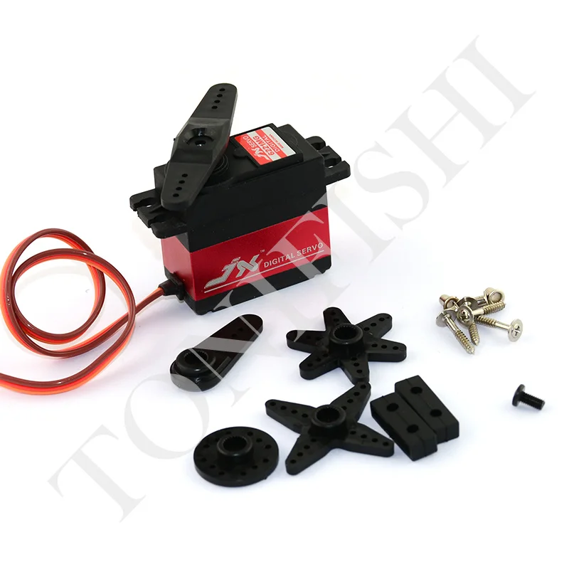 

JX Servo /PDI-6221MG/20KG large torque/moment metal gear digital standard steering gear, 360 degree continuous, splash-proof