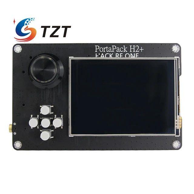 TZT V1.9.1 1MHz-6GHz SDR HackRF One R9 + Portapack H2 + 5 Antennas + USB  Cable w/ Black Shell Unassembled - AliExpress