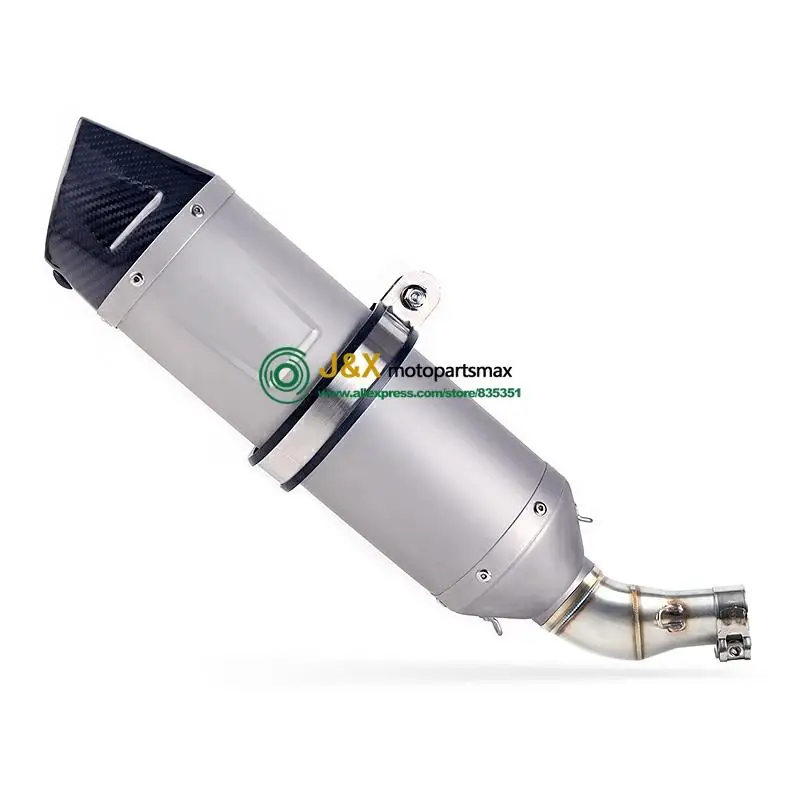 MT-03 MT03 мотоцикл глушитель трубы среднего звенья трубы Escape для YAMAHA YZF-R3 R3 R25 R30 слипоны