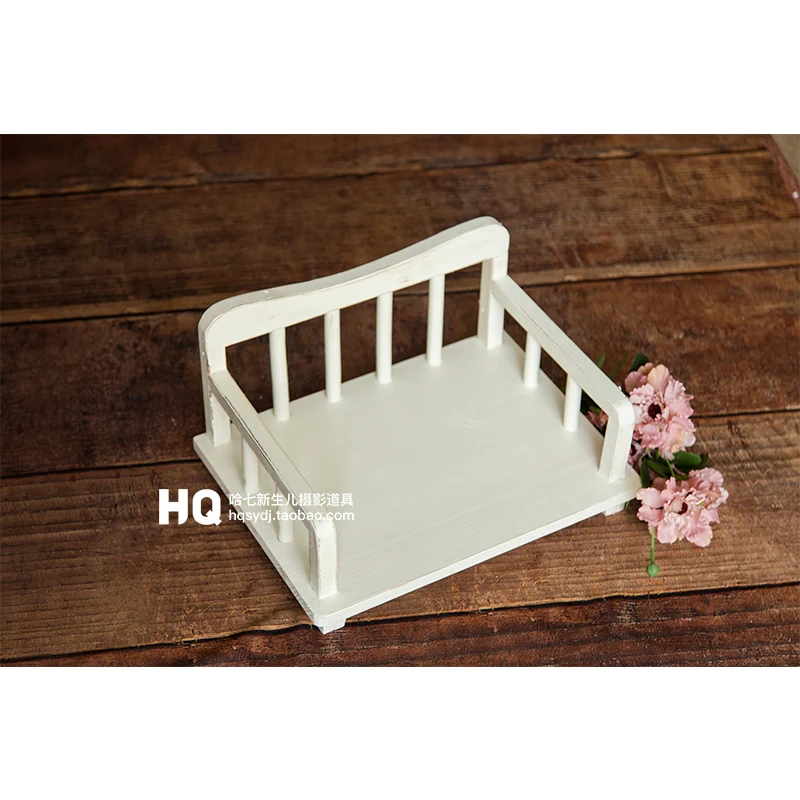 Newborn Photography Props Bed Baby Photography Basket Infant wooden Photo Studio  Accessories  Chlidren basket