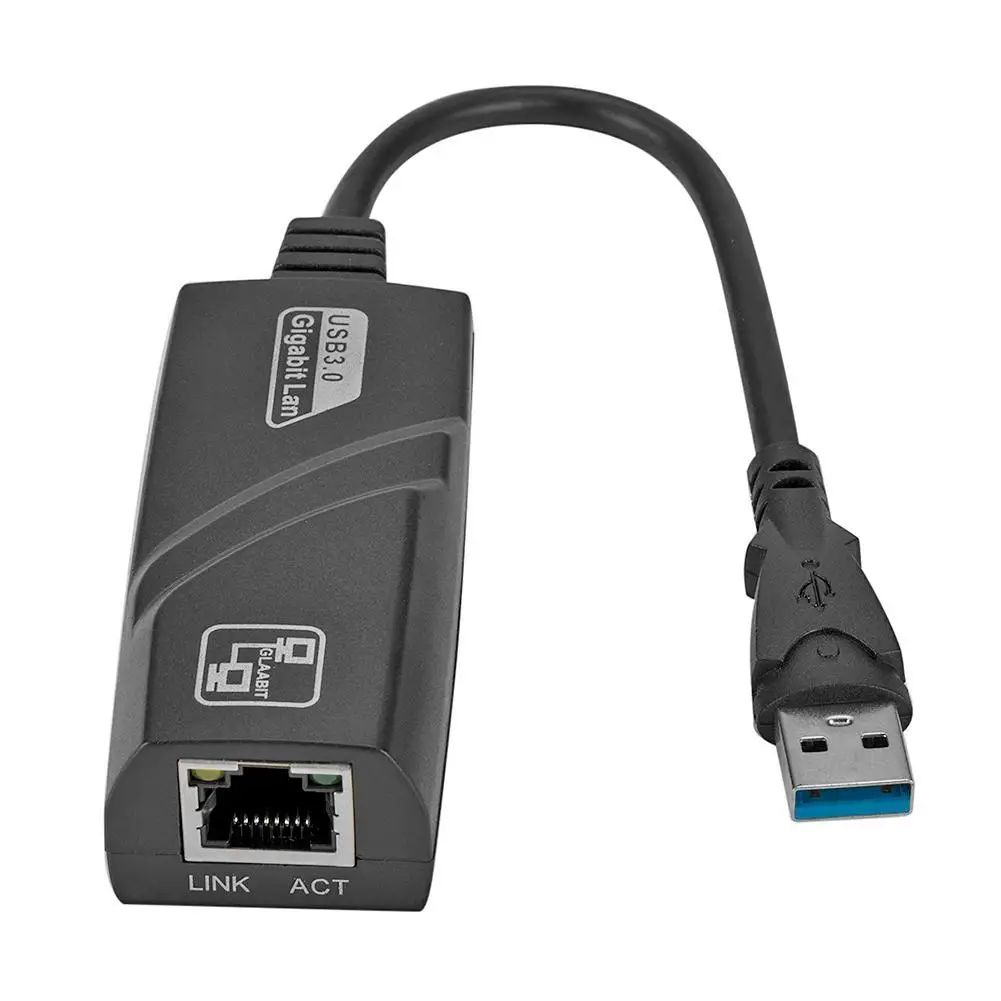 Проводной сетевой адаптер USB 3 0/Gigabit Ethernet RJ45 LAN (100/1000 Мбит/с) сетевая карта для ПК