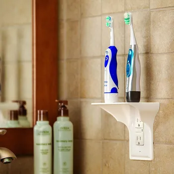 

Outlet Shelf Power Perch Space Saving Solution Charging Shelf for Smart Home Speakers Cell Phones OCT998