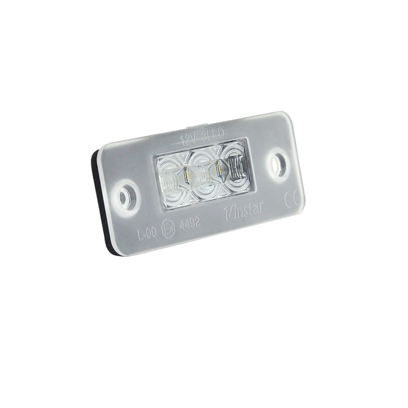 2x ксеноновые лампы Белый Cree светодиодные чипы задние светодиодные фонари номерного знака для Audi A8 D3 2002-2010 заменить#4E0943021#4E0943022