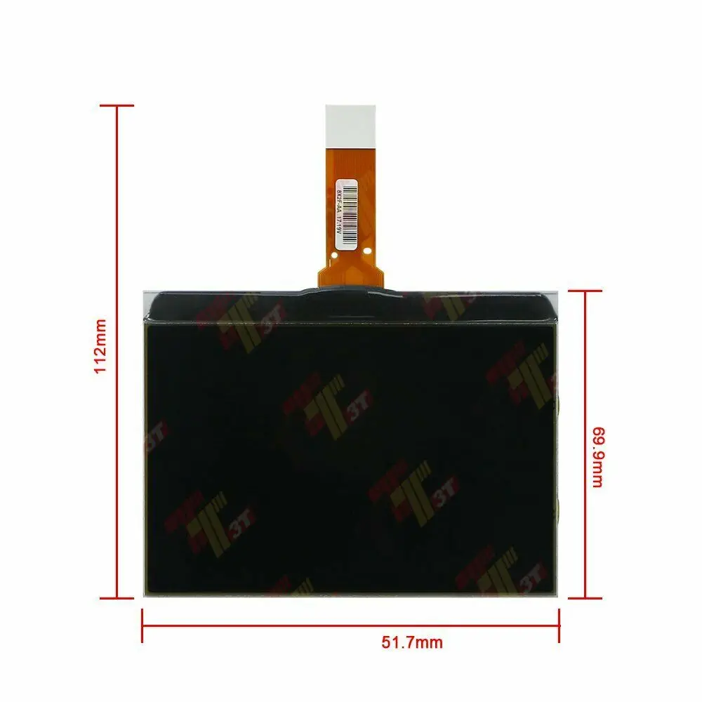 Lcd Display For Jaguar Xf Instrument Cluster 2009 2012 8x2f aa Gauge 