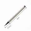 0.5mm blue and black Red roller Pen Refill Smooth writing Metal ballpoint pen refill 5PCS/lot Stationery pen writing accessories 5