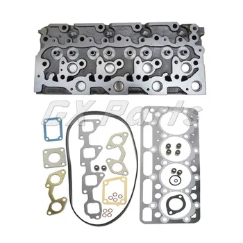 

Upper Gasket Set Complete Cylinder Head With Valves For Kubota V2003 Bobcat Engine S175 S185 T190 773 337 341