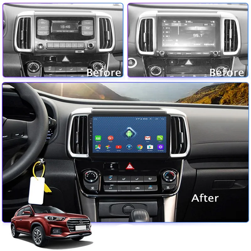 4G Lte все Netcom Android 8,0 9 дюймов для hyundai IX35 HD радио gps навигация Bluetooth Wifi SWC зеркальное соединение