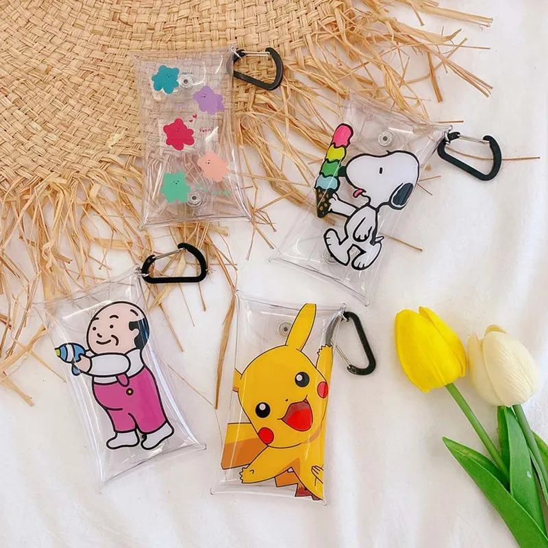 INS Лидер продаж, прозрачный Кошелек для монет из ПВХ Kawaii карман сумка для хранения кошелек карта Упаковка обучающий инструмент для хранения