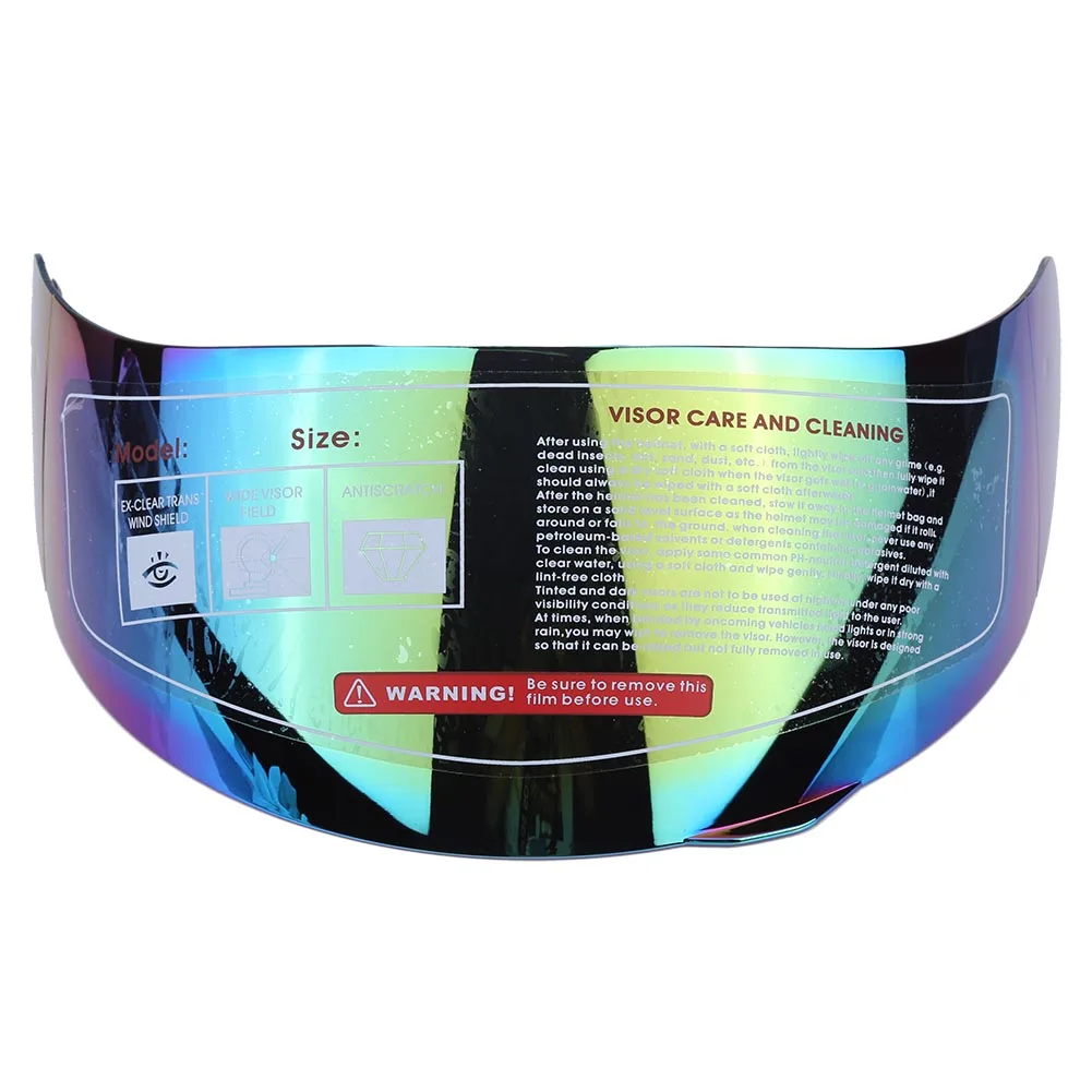 Transparent Universal Motorcycle Helmet Visor Lens Windshield Replacement for 316 902 AGV K5 K3SV Helmet Windshield 