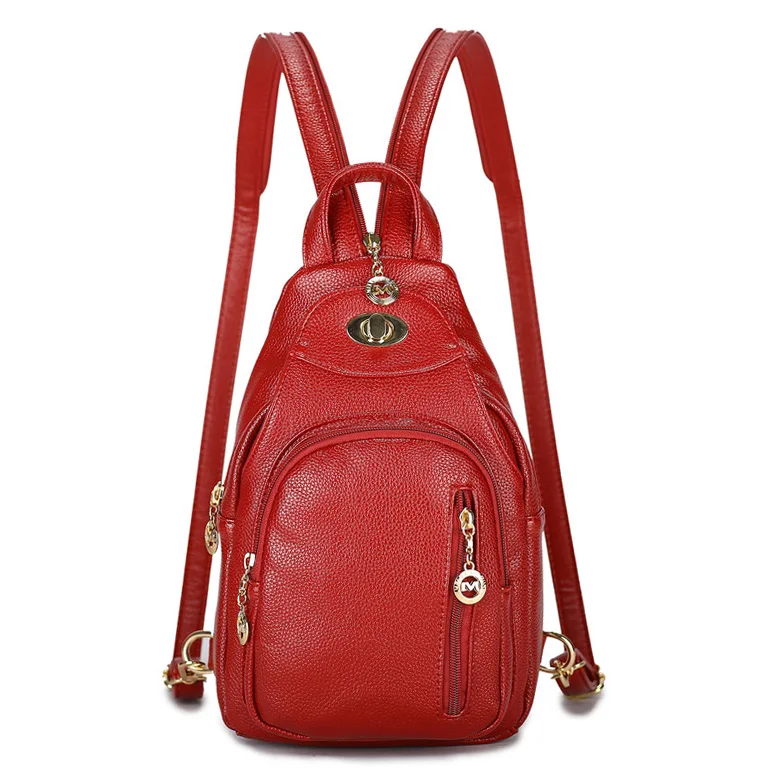 

Повседневный Рюкзак с двойной молнией, Женская дорожная сумка для девочек, модная классическая кожаная сумка на плечо для женщин 2020, женские рюкзаки