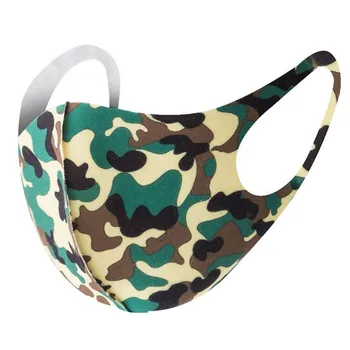 

Face Mask Activated Mask And Reusable Lot Maska Mascarillas 5pc Camouflage Breathable Mouth Mask Unisex Face Mask Anime Mask