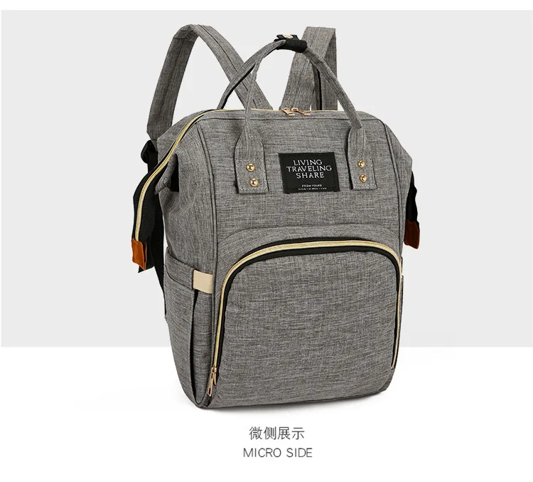 Mom Travel Backpack Mummy Bag Pregnant Women Waiting For a Package Large Capacity Mummy Bag Baby Diaper Bag