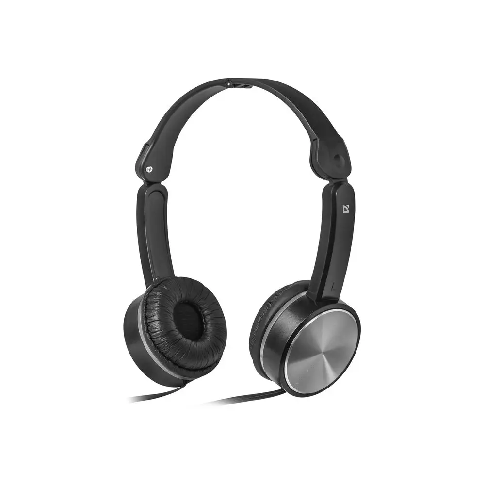 Гарнитура Defender Accord 145 черный+серый, кабель 1,2 м