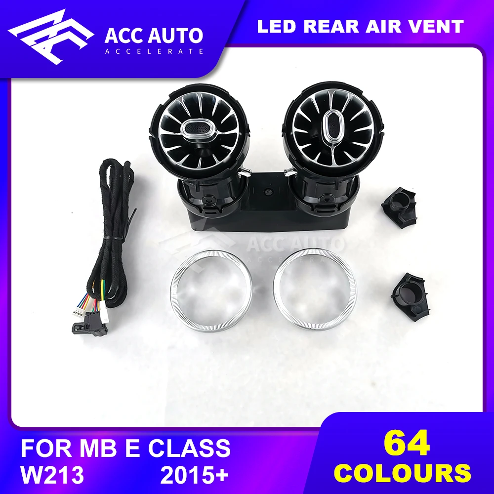 Для Mercedz Ben E Class W213 64 цвета DIY светодиодный светильник с подсветкой аксессуары для