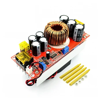 

DC-DC 1500W 30A Voltage Step Up Converter Boost CC CV Power Supply Module Step Up Constant Current Module DC-DC 10-60V to 12-97V