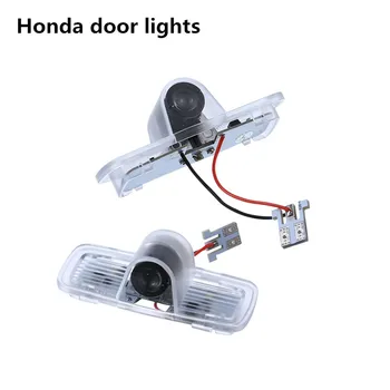 

2Pcs Shadow Light Welcome Lamp Logo Laser Projector Car LED Door Warning Light For Honda Accord 2003-2013 for Crosstour 2010-