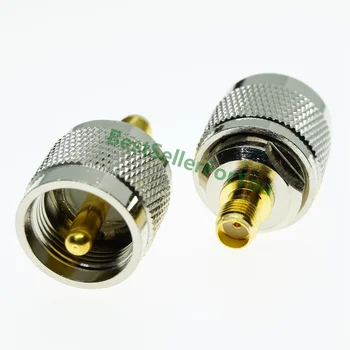 

SMA Female Jack to UHF PL 259 Male PL259 SO239 Plug RF Adapter Connector RADIO