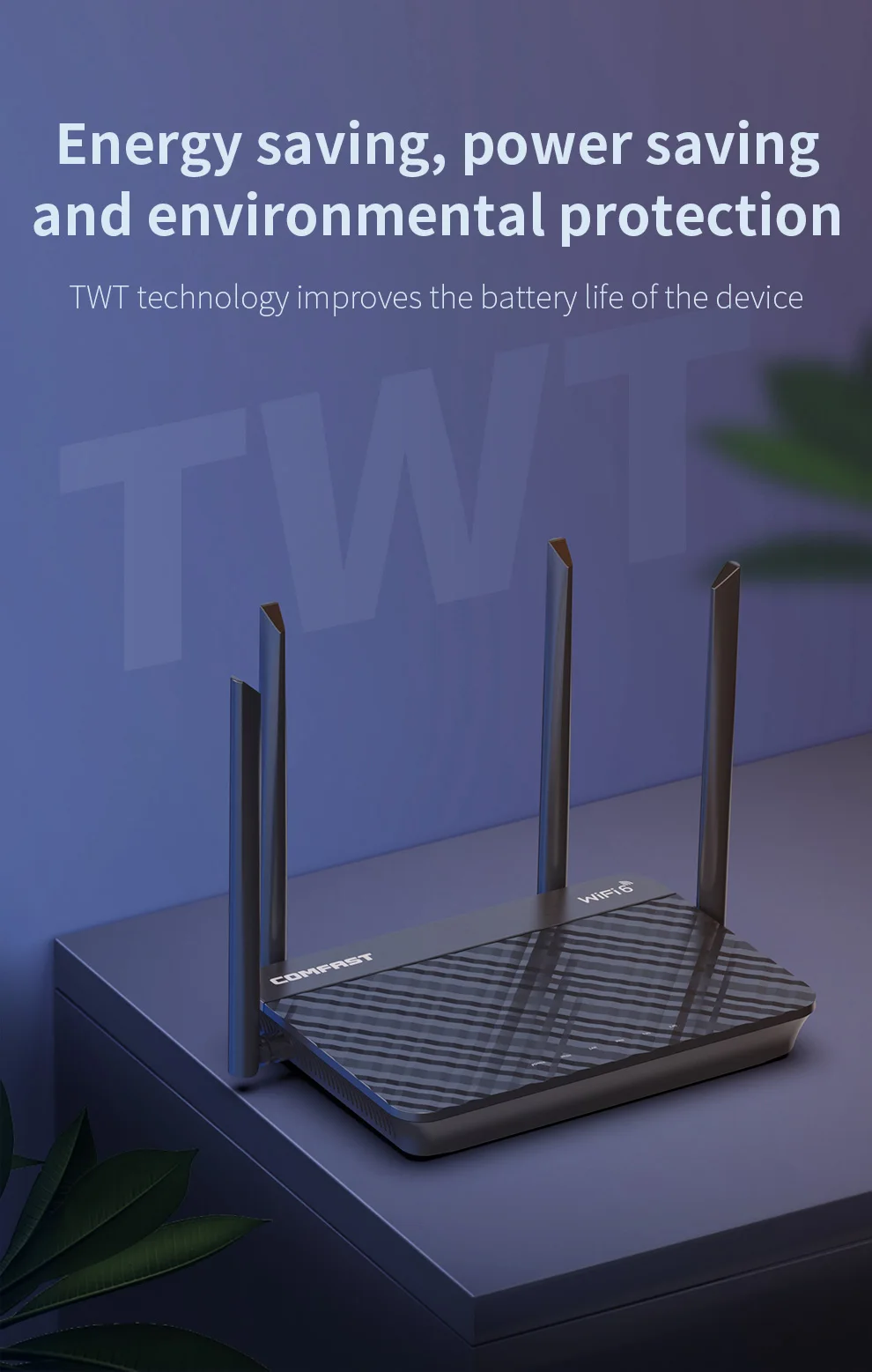 Roteador sem Fio Antenas de Ganho Wifi Malha Gigabit - 5.0ghz Rj45 Wan Lan Inteligente Dupla-faixa Repetidor 4 Alto Wi-fi 6 2.4g 10 Computador e Escritório