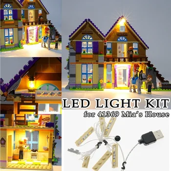 

LED Lighting for 41369 House Decoration Building Blocks Toys Decorative Lights USB Bricks Classic Model Toys 41369