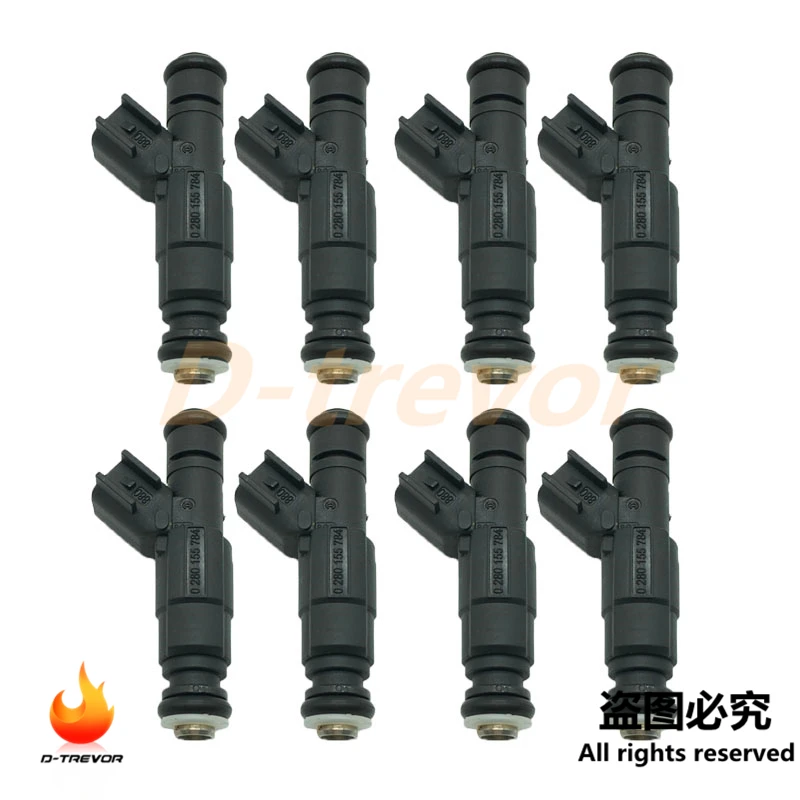 8 шт. OEM 0280155784 Топливные форсунки для 1999-2004 Jeep Grand Cherokee Wrangler Dodge 4.0L | Автомобили и