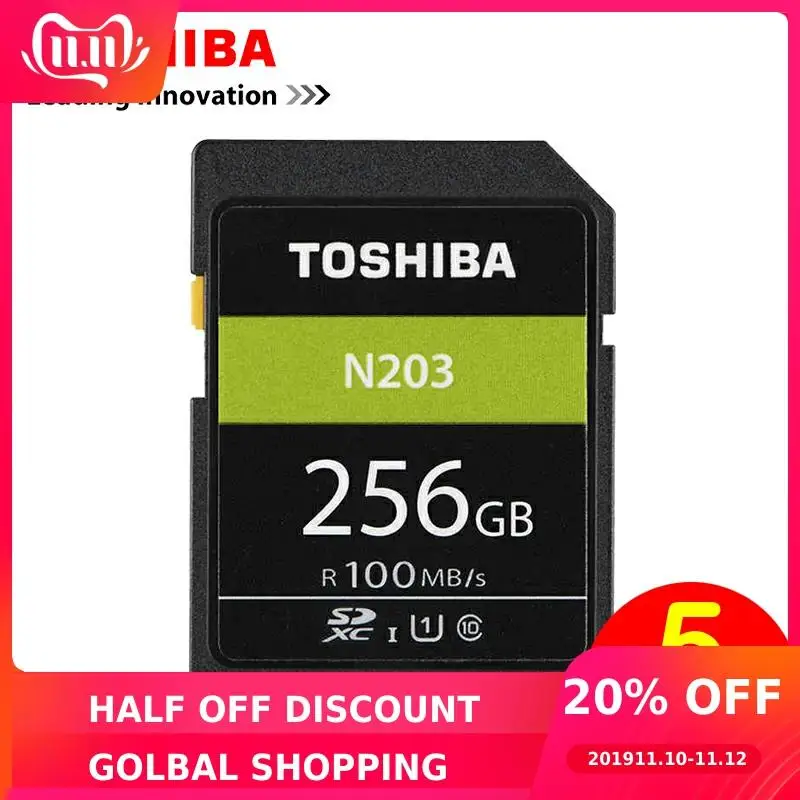 Toshiba SD Memory Card 256G UHS U1 128G 100M s 32GB SDHC Card SD 64GB SDXC 1