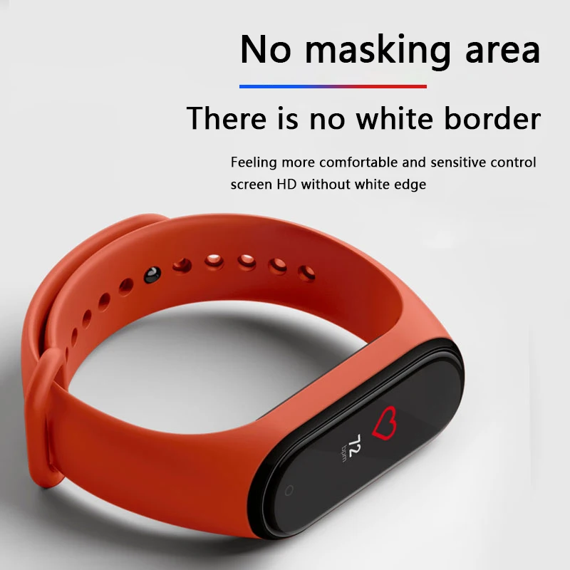 Для смарт браслета XiaoMi Mi Band 4 Гидрогелевая пленка не закаленное стекло