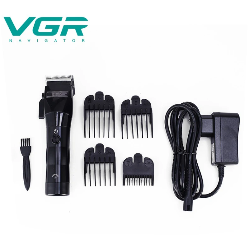 Электрическая машинка для стрижки волос VGR V 011 с зарядкой европейской вилкой