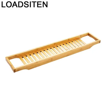 

Porta Libri Bamboo Storage Bathroom Tub Shelf Vassoi Vasca Tablette Plateau Accessoires Baignoire Tray Bathtub Bath Frame