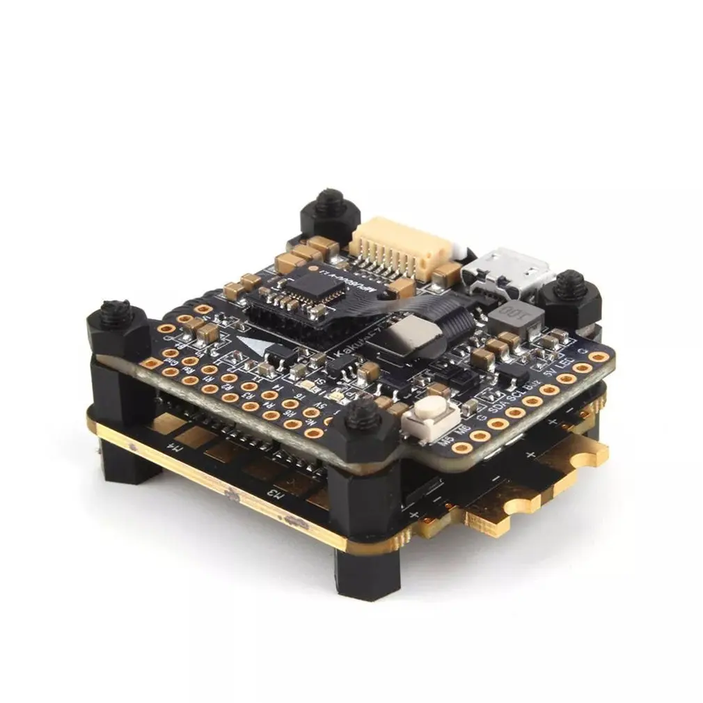 Holybro Kakute F7 V1.5 Контроллер полета+ Tekko32 F3 40A 4 в 1 Blheli 32 3-6S бесщеточный ESC для радиоуправляемого дрона запчасти