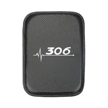 Автомобильный подлокотник, накладка, защита для хранения, подушка для peugeot 306 307 308, аксессуары