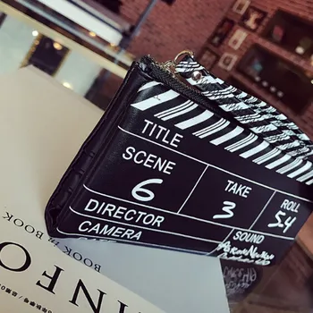 

2020 Designer Film NG Board Clutches Mini Wallet Clutch Bags For Women Girls Envelope Movie Clapperboard Small Phone Bag