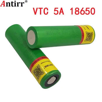 

Max 40A Pulse 60A Original 3.6V battery 18650 rechargeable VTC5A 2600mAh High Drain 40A Battery free shipping
