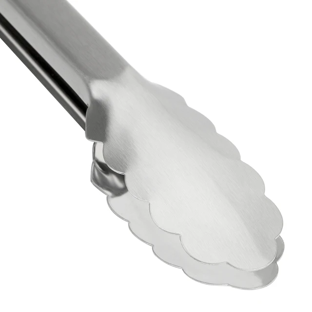 Rozsdamentes Acél Grillezés Bbq Tong Multifunkciós Torta Desszert Saláta Tálalás Élelmiszer -Klip Büfé Barbecue Bilincs Konyhai Főző Szerszám - Image 3