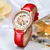 SUNKTA 2022 New Leather Automatic Mechanical Watch Women Brand Luxury Waterproof Watch Elegant Diamond Wrist Watches Gifts Clock ► Photo 3/6