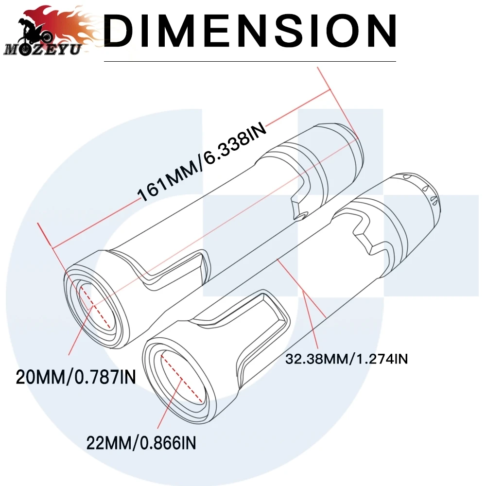 Для HONDA CB919 7/" 22 мм CNC алюминиевые+ пластиковые универсальные ручки для мотоцикла cb919 рукоятка и концы руля ручка CB CB919