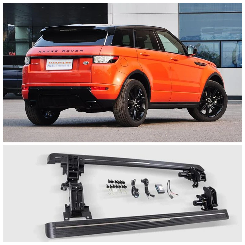 

Электрические автоматические подножки для LAND ROVER Range Rover Evoque 2011-2018, боковые ступенчатые педали, высококачественный переключатель двигателя