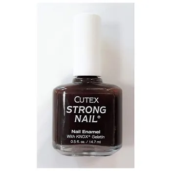 

2x Cutex Strong Nail Nail Polish Deep Chocolate
