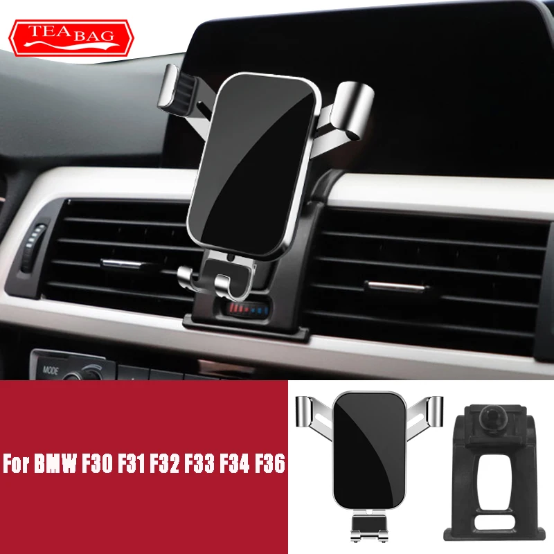 

Автомобильный держатель для BMW F30 F31 F32 F33 F34 F36 3 4 Series 3GT Подставка для GPS-навигации с креплением на створки вентиляции специальный навигационны...