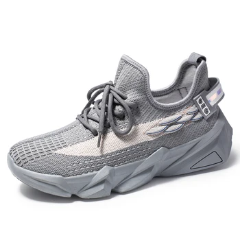 

2020 Casual Shoes Fashion Men Sneakers Lace-up Men Shoes Lightweight Mesh Shoes Walking Sneakers Zapatillas Hombre