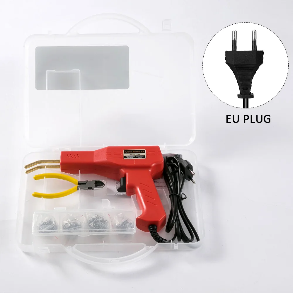 50W Handy Plastics Welders Garage Tools Hot Staplers Machine Staple PVC Repairing Machine Car Bumper Repairing Welding Tool powerful flashlights Flashlights