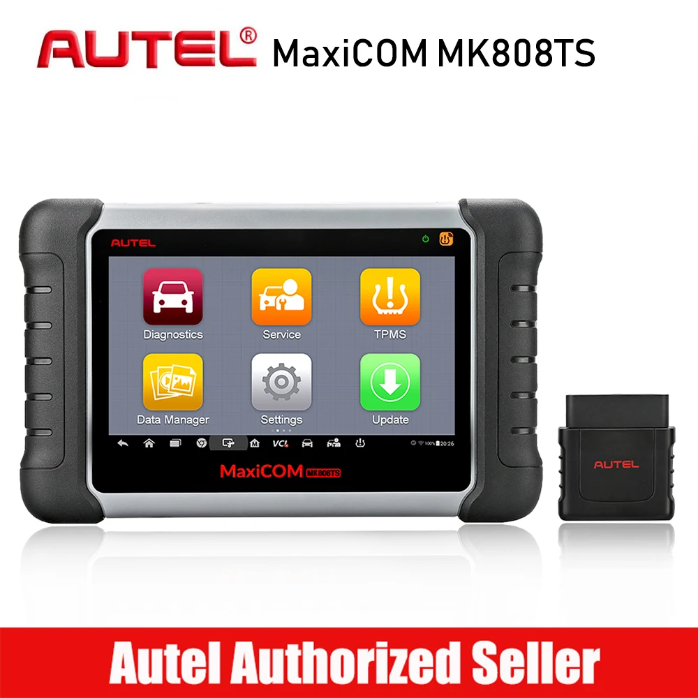 Autel MaxiCom MK808TS автомобильный диагностический инструмент для автомобиля TPMS Инструменты Автоматическая Диагностика сканер PK Maxicom MK808 MK808BT