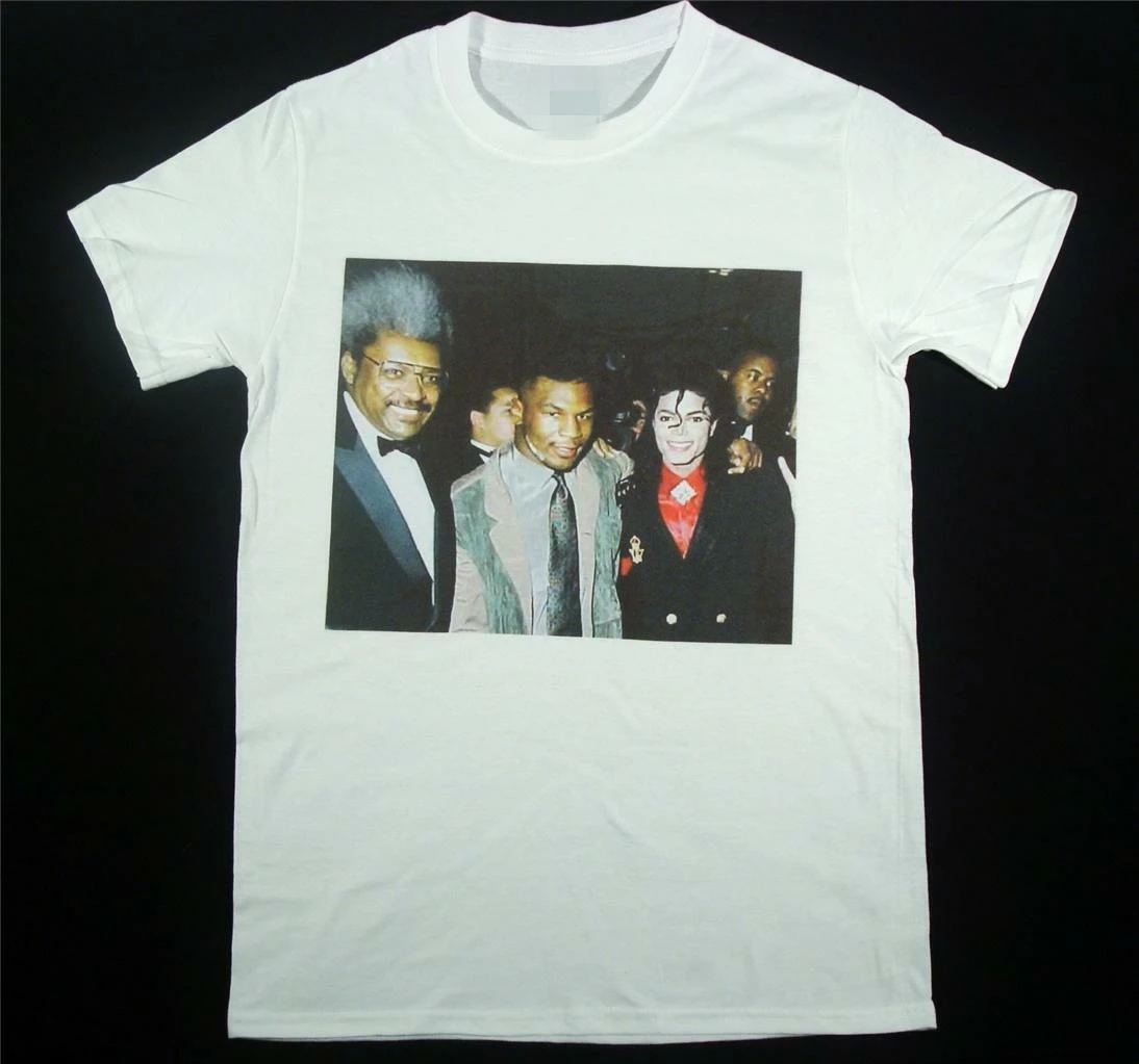 

mikke tyson Don King Jackson T-Shirt Size S-XXXL Boxing Manny suit hat color RETRO VINTAGE Classic t-shirt