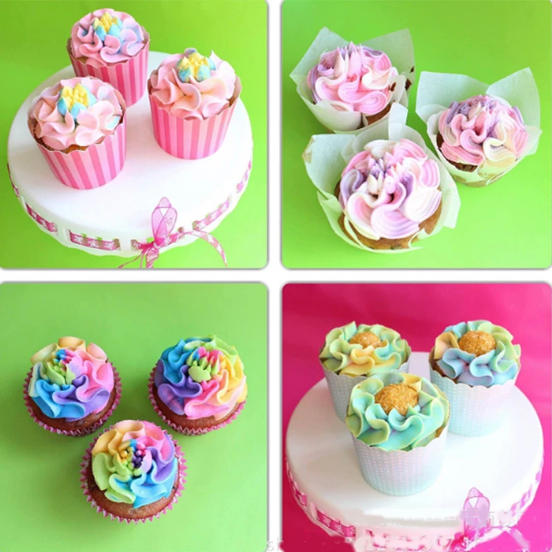 Joinor NEW Version 7pcs Set Stainless Steel Sphere Ball Tips Russian Icing Piping Nozzles Tips Pastry Cake Fondant Cupcake Buttercream DIY Baking Tools