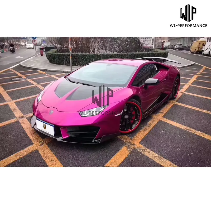 LP610 Высококачественная крышка капота переднего двигателя из углеродного волокна для Lamborghini Huracan LP610