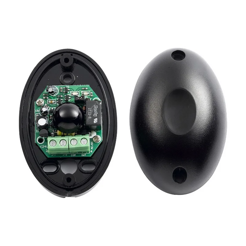 

Single Beam Infrared Detector Automatic Door Light Sensor Door Gate Sliding Door Anti-theft Alarm -1 Set
